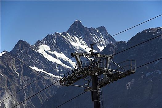 空中缆椅,伯恩高地,高地,伯恩,瑞士