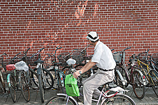 自行车,停放,上海,中国