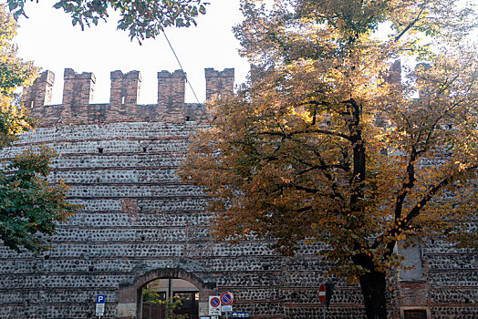 意大利维罗纳古城墙