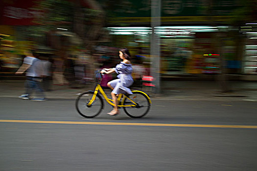 ofo,共享单车,自行车,骑行,运动
