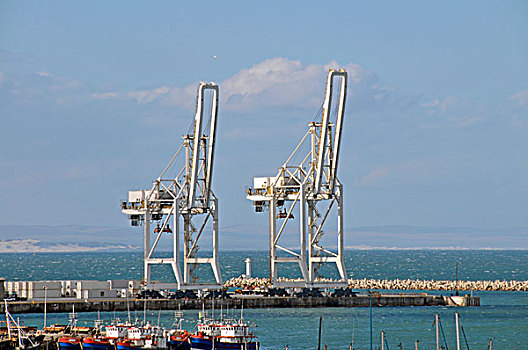 工业,港口,伊丽莎白港,东开普省,南非,非洲