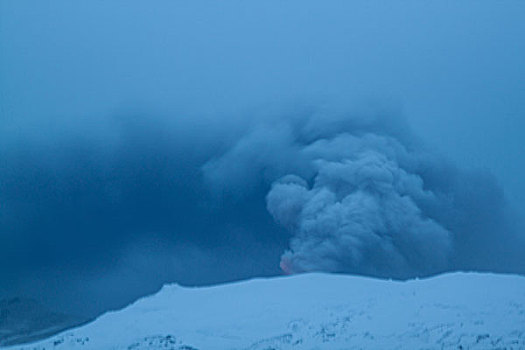 火山爆发,冰岛