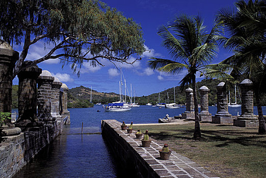 安提瓜岛,英国,船坞,港口