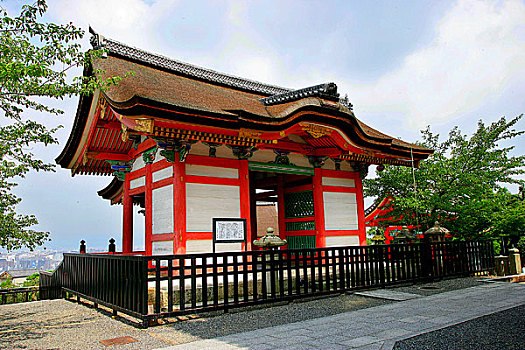 世界文化遗产－－日本清水寺西门