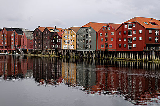 房子,排列,挪威