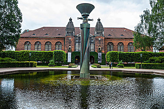 皇家,图书馆,哥本哈根,丹麦