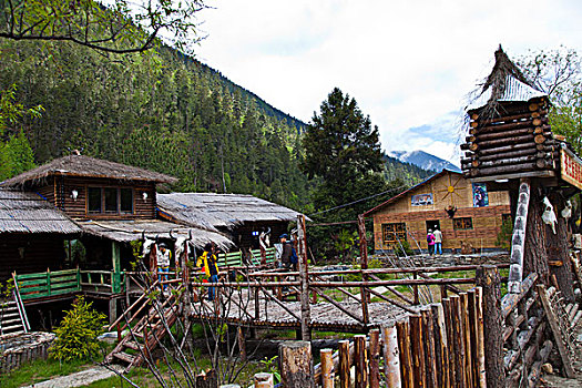 林芝,南伊沟风景区,珞巴族,西藏