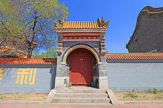 大乘寺侧门