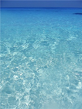 加勒比海,蓝绿色,水,坎昆