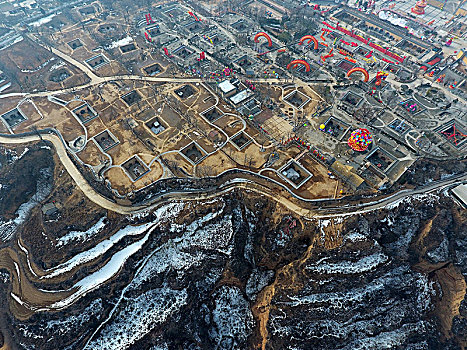 河南三门峡陕州地坑院