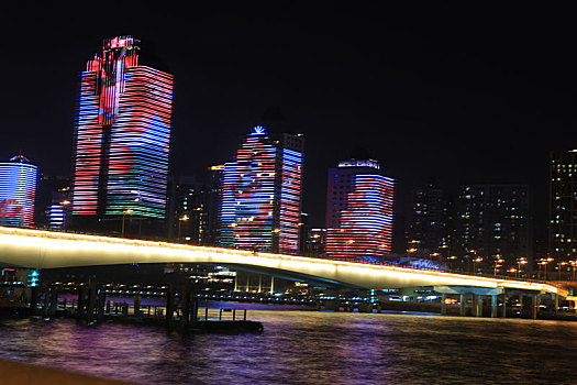 广州夜景大桥