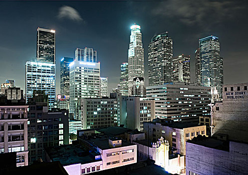 洛杉矶,摩天大楼