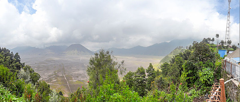 风景,婆罗摩火山,爪哇