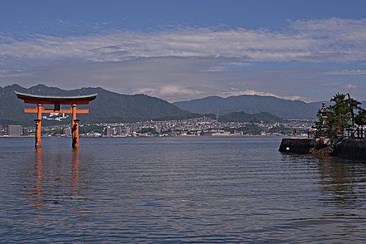 严岛神社,宫岛,广岛,日本