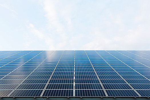 太阳能电池板,再生能源