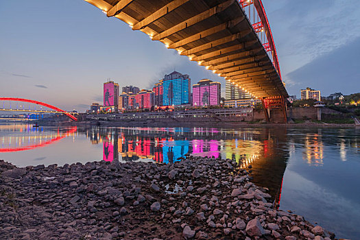 宜宾城市夜景