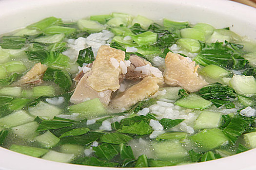 鸡肉菜泡饭