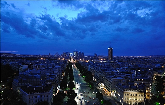 巴黎,夜晚