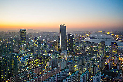 韩国,首尔,汝矣岛,国际,金融中心