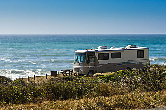 加利福尼亚,露营,北加州,海岸线