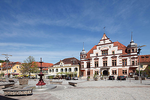 市政厅,大广场,东方,施蒂里亚,奥地利,欧洲