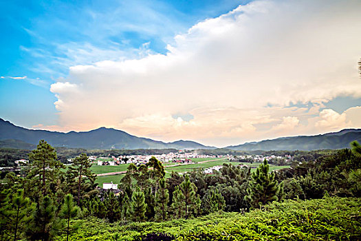 河源,山村