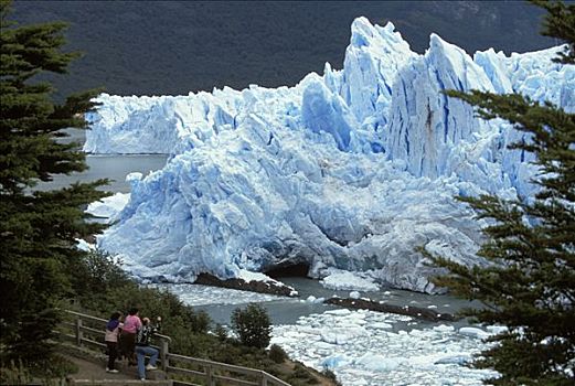 莫雷诺冰川,洛斯格拉希亚雷斯,国家公园,阿根廷