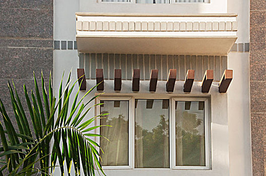 窗户,房子,安得拉邦,印度
