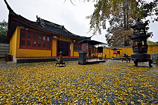 颐浩禅寺秋色