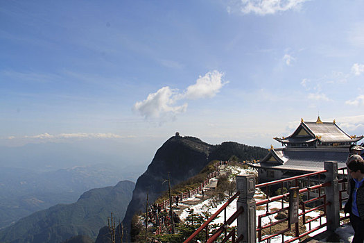 峨眉山,金顶