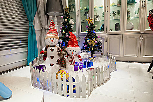 重庆北滨路龙湖星悦广场室内2012圣诞节圣诞树