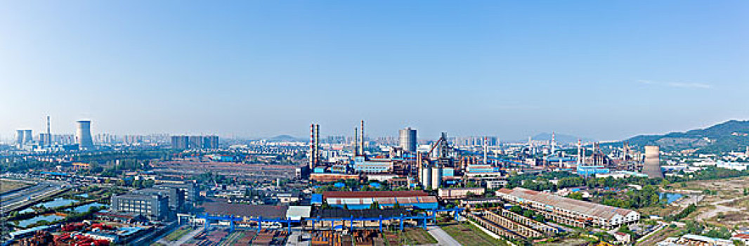 停产的杭州钢铁集团公司全景