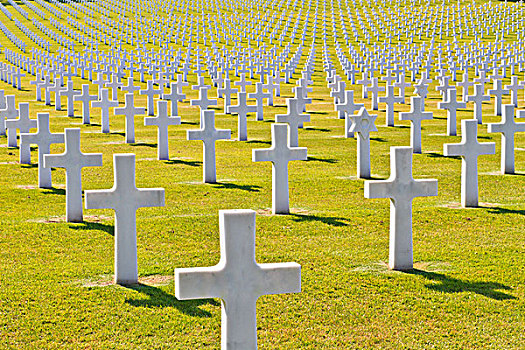 美国人,战争,墓地