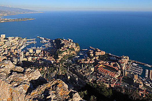 摩纳哥公国,帽,左边,地中海,欧洲