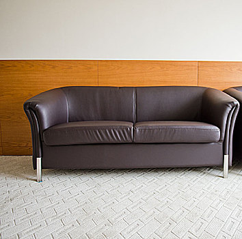 现代,皮沙发,房间