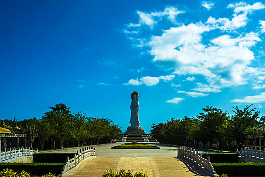 海南省,三亚,南山寺,南海观音