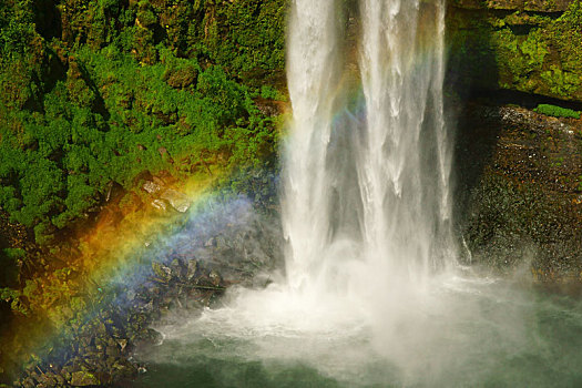 瀑布,彩虹