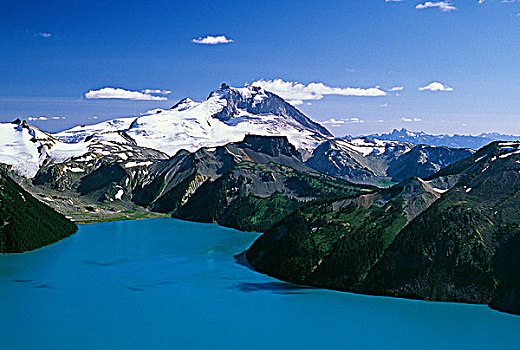 湖,攀升,冰河,湾,公园,不列颠哥伦比亚省,加拿大