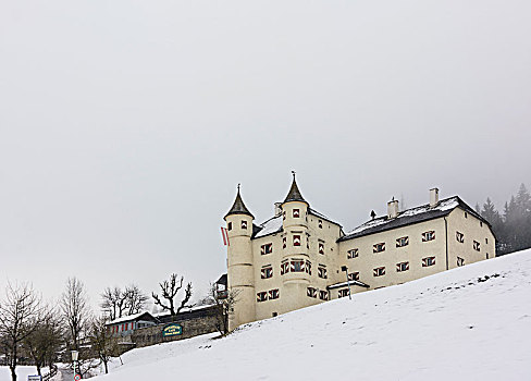 坏,城堡,萨尔茨堡,奥地利