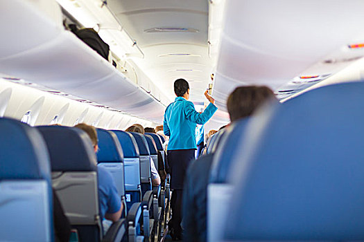 室内,飞机,乘客,座椅