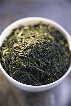 日本绿茶,干燥,黄金