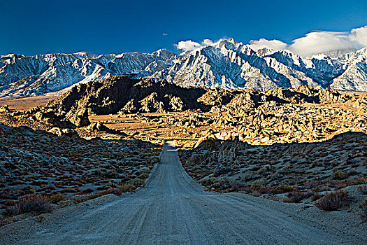 土路,山峦,背景,阿拉巴马山丘,加利福尼亚,美国