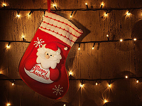 传统,圣诞节,袜子