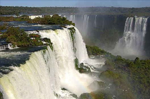 伊瓜苏,瀑布,阿根廷,巴西
