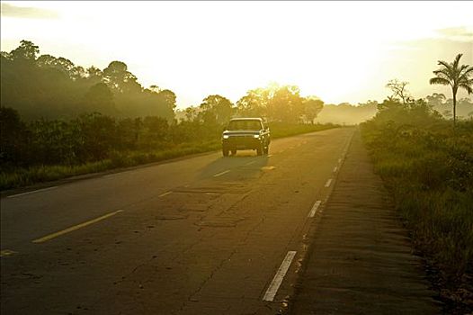 公路,亚马逊流域,巴西