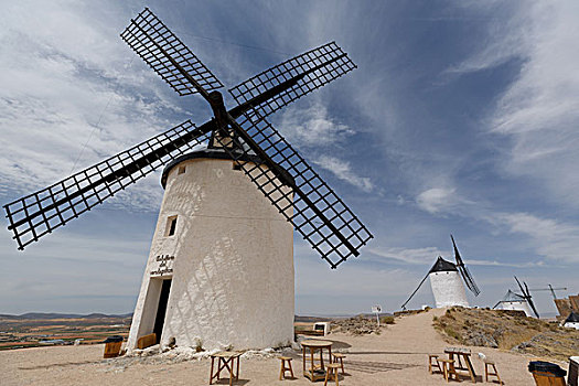 西班牙风车小镇