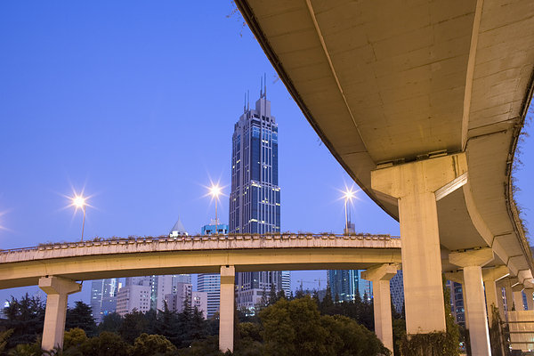 高架路,高速公路,道路,重庆,上海,中国