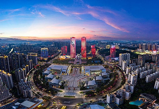 江门,中心商务区,地标建筑,城市建设北新区