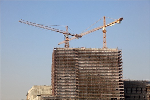 高层建筑,建筑,多哈,卡塔尔