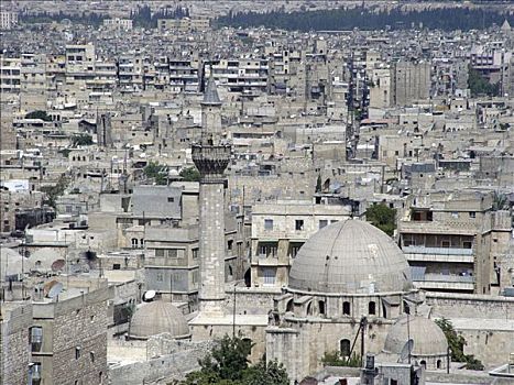 阿勒颇,灰色,城市